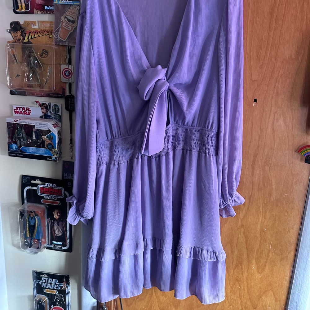 Amazon Women's Mini Dress in Lavender
